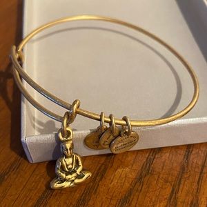 Women's Alex and Ani Buddha Bangle Bracelet